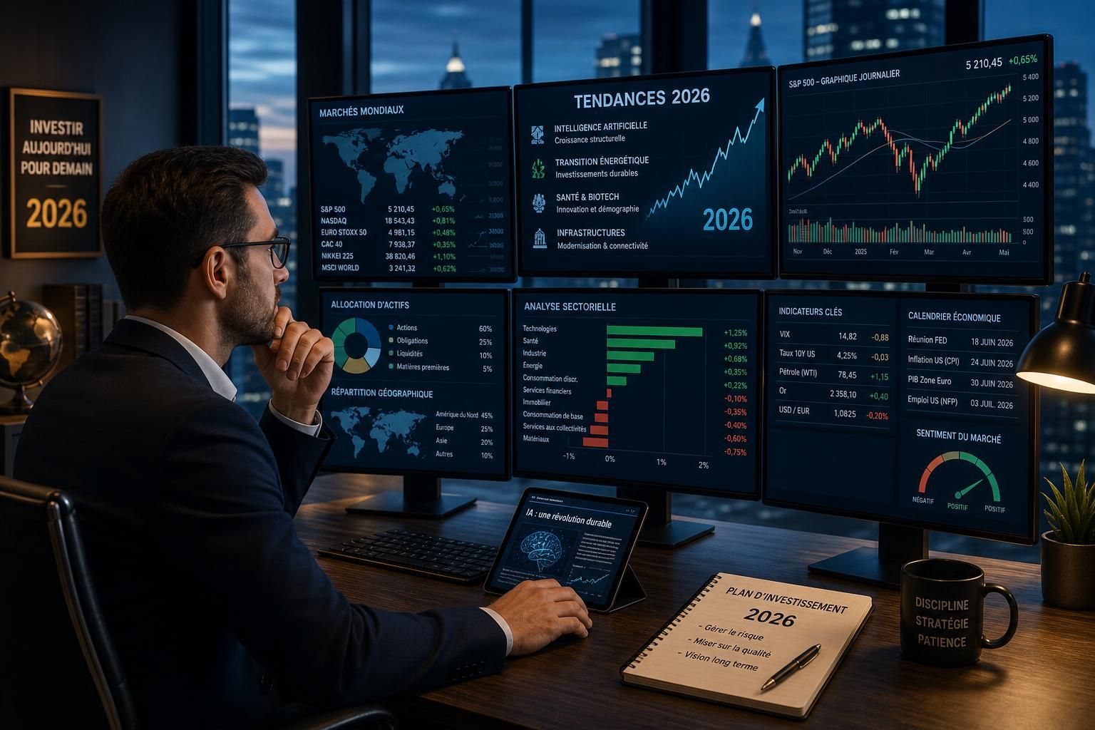 découvrez les tendances clés pour investir en bourse en 2026 et maximisez vos opportunités grâce à nos conseils d'experts.